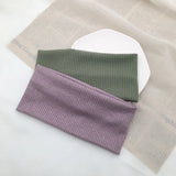 New Knitted Hair Bands Women Fashion Wide Elastic Headband Sport Yoga Hairband Soft Wash Face Makeup Headwrap Hair Accessories