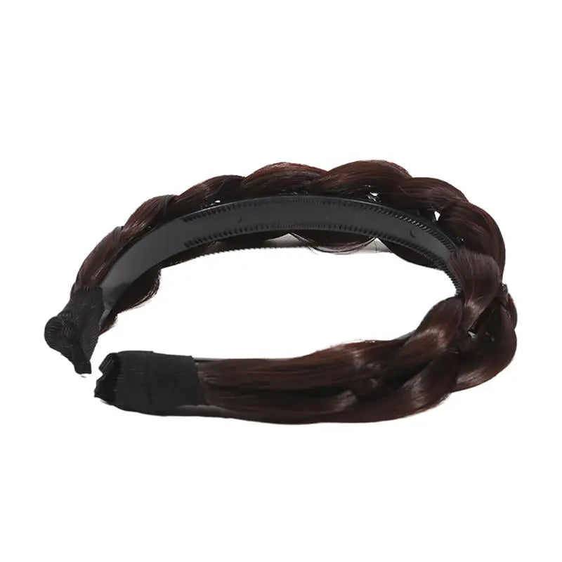 Headbands For Women Wide Fishbone Braids Hairbands Handmade Retro Head Hoop Hair Styling Headwear Accessorie Fashion Braids Hair