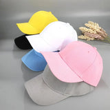 Fashion Candy Color Kids Baseball Cap Sun Protection Boy Girls Hat Adjustable Travel Children Baseball Cap Baby Summer Sun Hat
