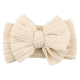 Baby Girl Bows Headband Newborn Turban Hairbands Kids Red Head Band Outdoor Toddler Children HeadWrap Hair Accessories