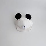 Cute Bear Ear Baby Hat Kids Boy Girl Soft Cotton Peaked Bonnet Caps Children Cartoon Casual Sun Visor Hats