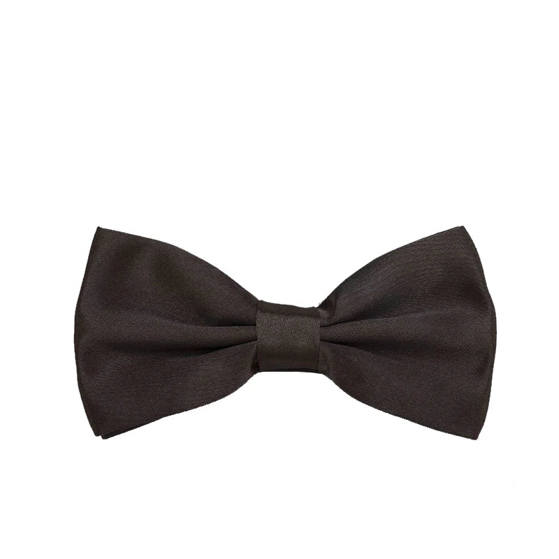 Men Bowties Classic Satin Bowtie Hot Sale Gentleman Necktie For Wedding Party Adjustable Solid Colorful Men Bow Ties Neck Cravat