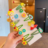 New In Sweet Candy Cartoon Elements Hair Accessories For Girls Kids Cute Hairpins Child Headdress