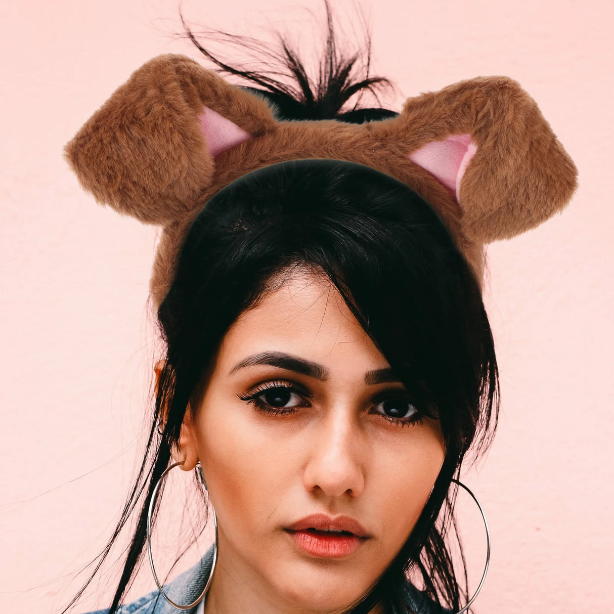 Cartoon Dog Ear Headbands Puppy Ears Hairband Lightweight Fun Accessory Birthday Costume Props Doggy Headwear