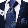 Paisley Pink Necktie With Brooch Silk Elegent Wedding Tie For Men Handky Cufflink Fashion Business Party Hi-Tie Designer