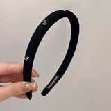 Women's Bow Headband Black Fashion Headband Pink Anti slip Headband Women's Accessories