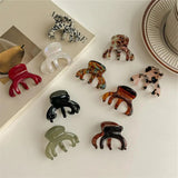 Trendy French Acetate Hair Claw Clips Retro Crab Shark Clip Elegant High Ponytail Holder Fashion Hair Accessories for Women Girl
