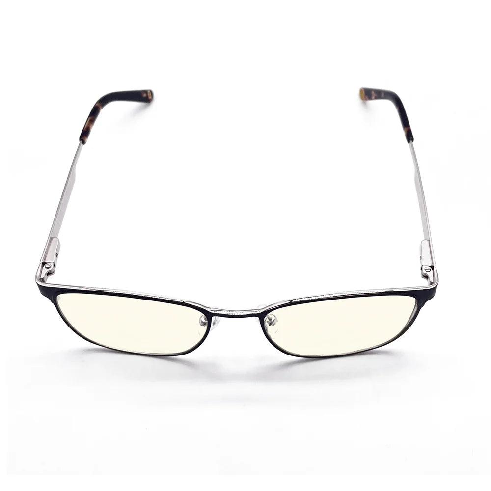 Glasses Blue-Light Blocking Fashion Elliptical Eyeglasses Anti UV Ray Computer Gaming Glasses Blue Blocker Glasses for Women/Men