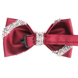 Wedding Bow ties For Groom Fashion Casual Bow tie For Men Women Party Bow knot Adult Bow Ties Cravats Groomsmen Solid Bowties
