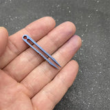 Titanium TC4 Clip Tweezers Pick Up Clamping EDC Multipurpose Gadget Professional Camp Outdoor Pocket Maintenance Tool 6 Colors