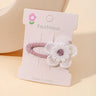 1pcs Ins Daisy Flower Hair Clips Baby Girl Hairpins for Kids Lace White Barette Princess Hooks Infant Accessories Korean