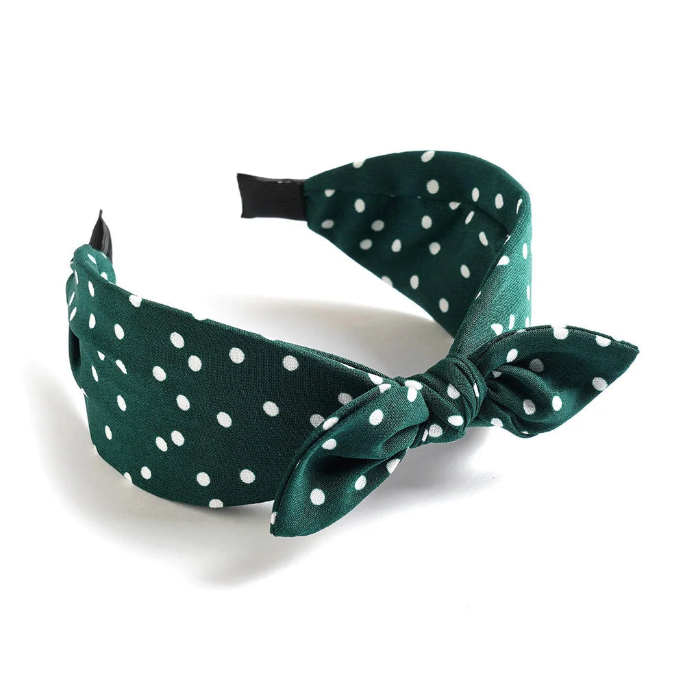 Women Hairbands Wide Female boho ties headband accessories Bow Hair Hoops Headwear Floral Hair Accessories Girl Head Band Lady