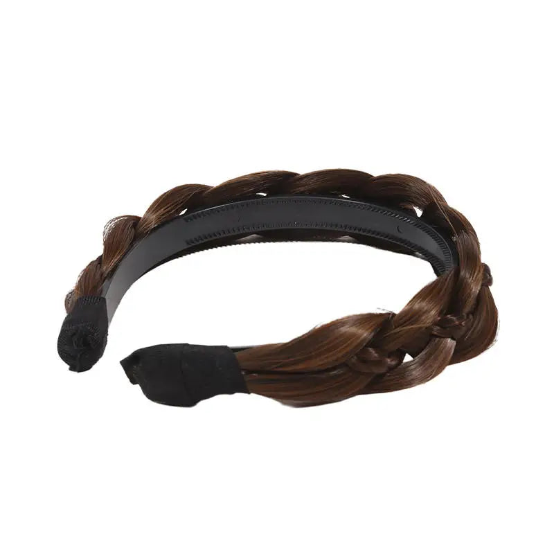 Headbands For Women Wide Fishbone Braids Hairbands Handmade Retro Head Hoop Hair Styling Headwear Accessorie Fashion Braids Hair