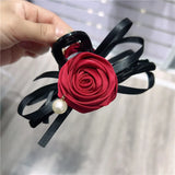 13cm Rose Shark Clip  Large  hair claw Elegant High-Grade Hair Accessories Pinzas Para El Cabello  Заколка Для Волос