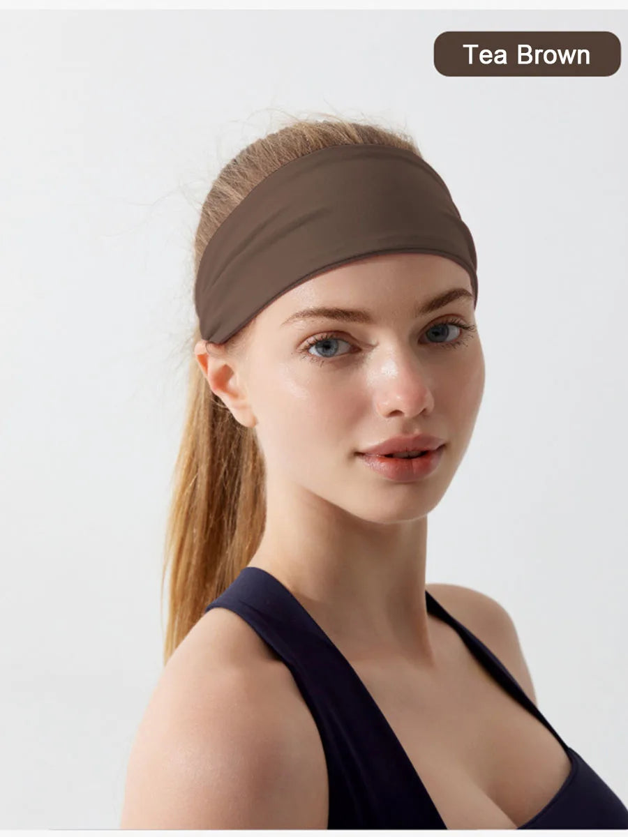 Women Elastic Hair Bands Yoga Hairband Sport Headband Cycling Exercise Headwrap Hair Accessories Fashion Wash Face Headbands