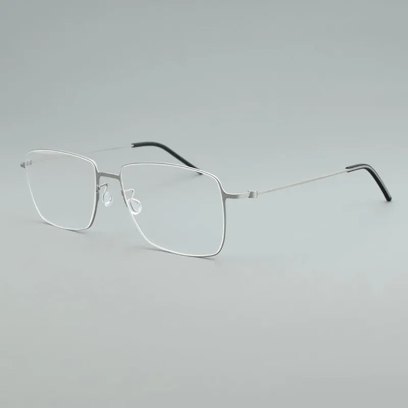 pure Titanium Glasses Frame for Men women 5508 Vintage square Myopia Prescription Eyeglasses Frames 2024 Optical Korean Eyewear