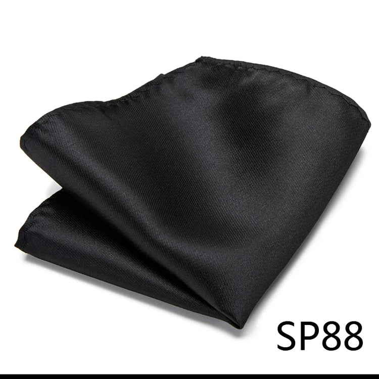 Pocket Square Handkerchief Nice Handmade Woven 100% Silk Hanky Pocket Square Printed  hombre Pink Office Clothing accessories