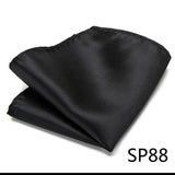 Pocket Square Handkerchief Nice Handmade Woven 100% Silk Hanky Pocket Square Printed  hombre Pink Office Clothing accessories