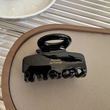 Acrylic Hair Jaw Clips Medium Hair Claw Clamps Spring Color Hair Grips Strong Hold Ponytail Holder Non Slip Hair Accessories