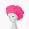 High Elastic Satin Solid Sleeping Hat 1Pcs Hair Care Bonnet Nightcap Multi-color Reusable Women Home Sleeping Cap Accessories