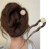 Retro S Shape Ponytail Twist Hair Clips New Fashion Multi-colour Twisted Hollow Out Shark Clips Headdress Hair Accessories Gift