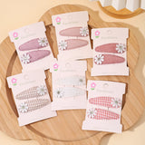 1pcs Ins Daisy Flower Hair Clips Baby Girl Hairpins for Kids Lace White Barette Princess Hooks Infant Accessories Korean