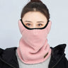 Fleece Face Mask for Women Winter Windproof Neck Warmer Reusable Mask Cycling Sport Face Cover Men Scarf Ski Hiking Riding Masks