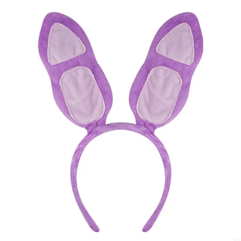Lovely Plush Bear Ear Headband for Women Girl Birthday Party Gathering Headpiece School Event Accessory Stage Hairhoop