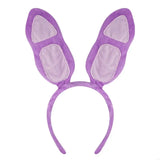 Lovely Plush Bear Ear Headband for Women Girl Birthday Party Gathering Headpiece School Event Accessory Stage Hairhoop