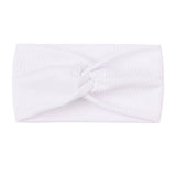 1PC Children's Headbands, Ribbed Crossed Wide Band Stretchy Headbands, Hair Hoops, Baby Hair Accessories, Baby Headbands
