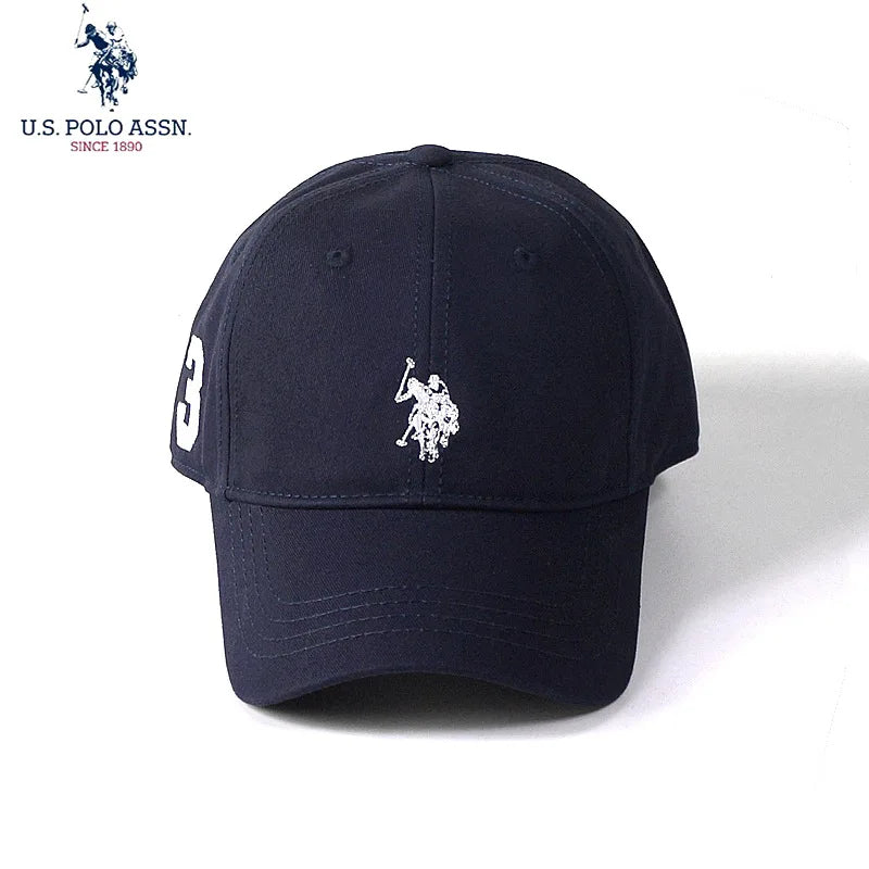 U.S. POLO ASSN. Baseball Caps For Men Soft Top Shade Casual Peaked Cap Pure Cotton Breathable Baseball Cap gorras hombre