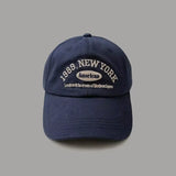 Spring Korean Retro Baseball Hat Women, Autumn and Winter, Wild Ins, Street Letter Embroidery Cap, Summer Couple Men