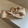 Korean Fashion Metal Bow Hair Claw Clip High Quality Simple Elegant Hair Clip Claw Clamp Headwear Girls Women Hair Accessories