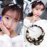 Cross elastic headband chiffon silk headband ladies headband hair accessory sports face wash