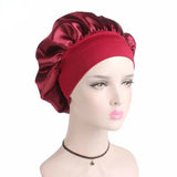 Soft Shower Caps Soft Silk Night Caps Hair Care Bonnet Nightcap for Women Beauty Salon Hair Care Hats Bathroom Products