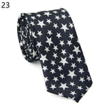 5cm Musical Note Printed Tie College Students Narrow Neckties Leopard Check Performance Ties For Men Daily Neckwear Gravata Gift