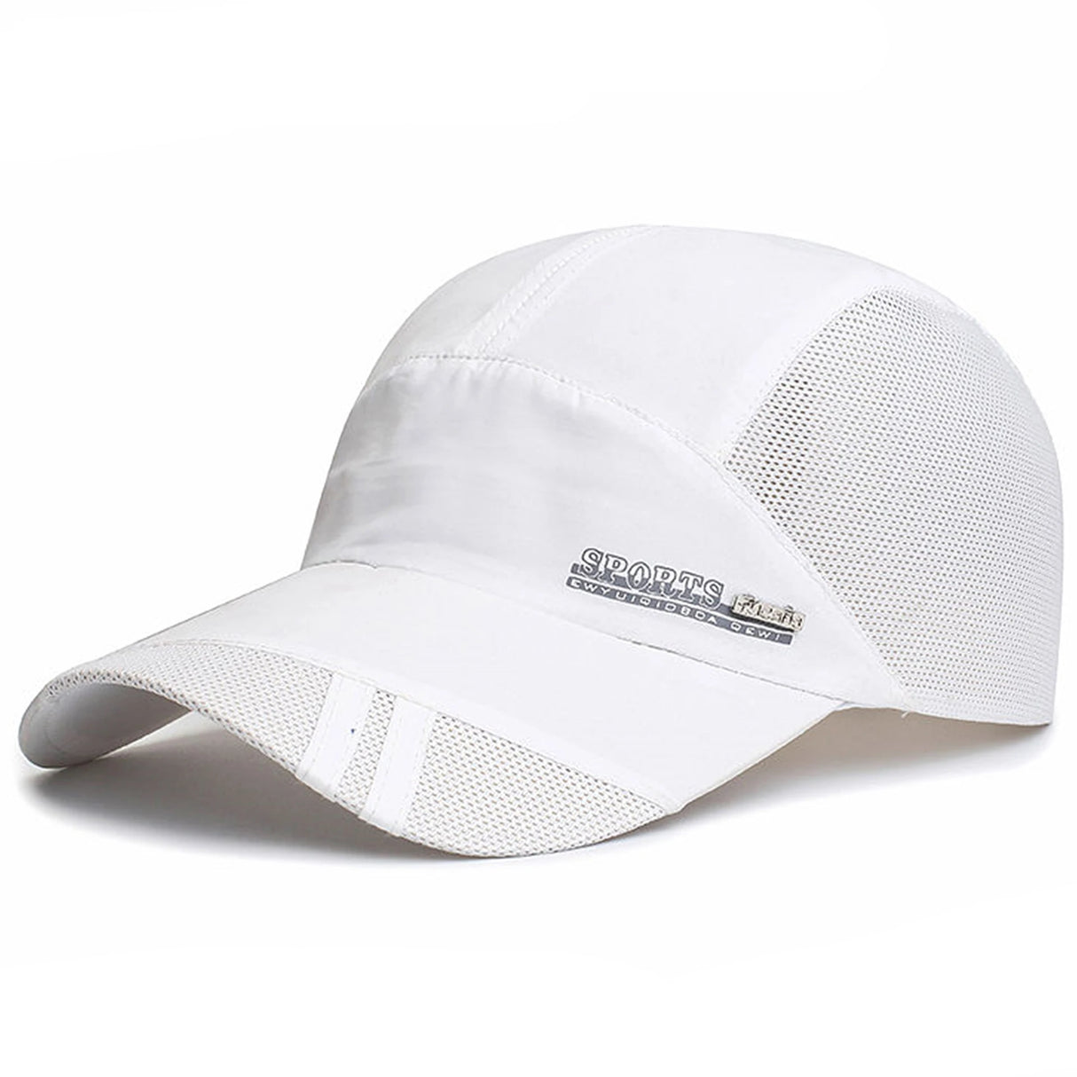 Mesh Baseball Hat Summer Men Women Sunhat With Visor Breathable Quick-Dry Outdoor Fishing Hiking Running Sports Cap Fashion