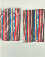 New Boho Flower Print Wide Headbands Vintage Knot Elastic Turban Headwrap for Women Girls Cotton Soft Bandana Hair Accessories