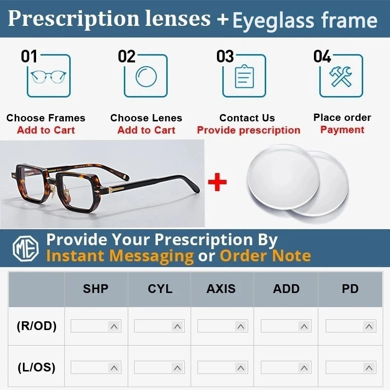 Ultra Light Pure Titanium Inverted Triangle Glasses Frame Female New Multi-color Personality Myopia Reading Prescription Eyewear