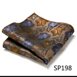 Pocket Square Handkerchief Nice Handmade Woven 100% Silk Hanky Pocket Square Printed  hombre Pink Office Clothing accessories