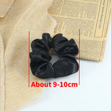 3/5PCS Black White Elastic Hair Bands for Girls Simple Basic Headband Women Rubber Band Hair Accessories Holder Scrunchies Gifts