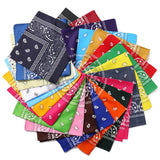 Fashion Scarf Bandana Headwraps For Women Girls Kids Vintage Four Seasons Square Hair Scarve Sports Hairscarf Bohemian Headbands