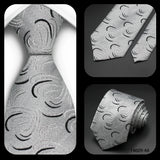 Jacquard Striped Plaid Paisley Necktie 8cm Polyester Male Narrow Tie Skinny Tuxedo Suit Shirt Gift For Business Men Accessory