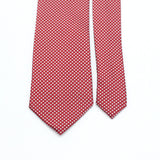 LYL 7CM Luxury Jacquard Red Dots Business Necktie Western Accessories Wedding Guest Gift Bolus Tie Items