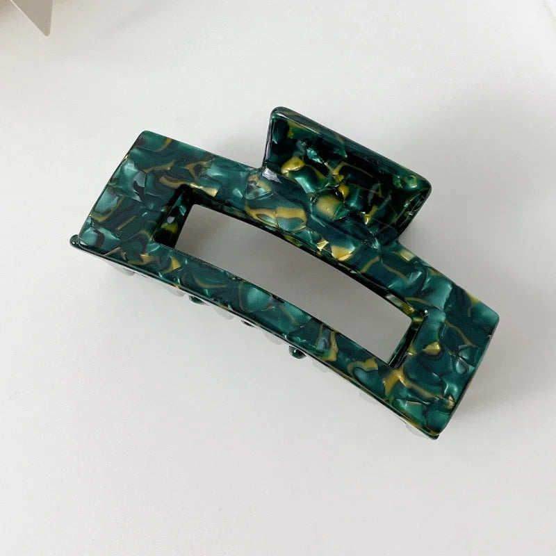 Bilandi Trendy Jewelry Acetate Hair Clip For Women Girl Head Hairpin Resin Hair Claw Headdress Female Hair Accessories