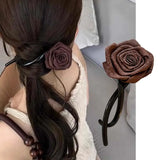 Retro S Shape Ponytail Twist Hair Clips New Fashion Multi-colour Twisted Hollow Out Shark Clips Headdress Hair Accessories Gift