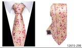 100% Silk Brand Purple Tie Men Necktie High Quality Mix Colors Silk 7.5 cm Gravatas Accessories Wedding April Fool's Day