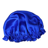 100% Mulberry Silk Nightcap Hair Styling Pure Silk Sleeping Hat Free Shipping