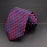 New Design Wedding Men Tie Purple Solid Striped Paisley Flower Neckties Men Business Dropshipping Groom Collar Accessories Gift