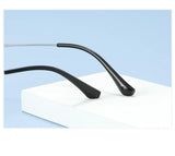 3 In 1 Pure Titanium Women Double Beam Glasses Frame With Polarized Clip On Sunglasses And Night Vision Men Half Rim Eyewear